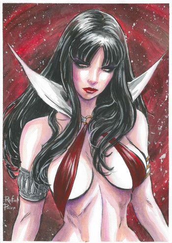 Image of Vampirella by Rafael Paiva