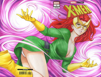 Image of Arttrober 2025 Day 23 Marvel Girl - Jean Grey