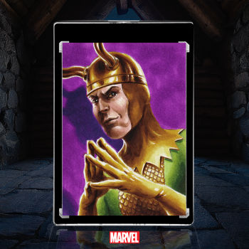 Image of Loki Sketch Card by Duke