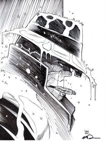 Image of THING ORIGINAL INKED ART SIGNED DREW MOSS & MARC DEERING