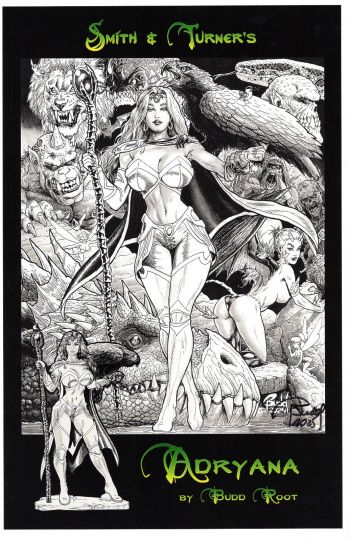 Image of SMITH & TURNER'S ADRYANA PRINT SIGNED BUDD ROOT