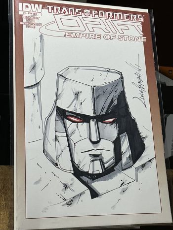Image of Megatron Sketch Cover