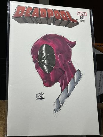 Image of Deadpool Sketch Cover Variant