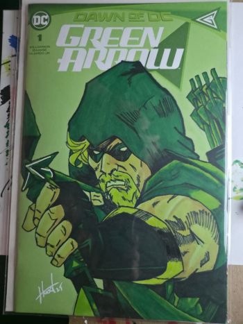 Image of Green Arrow Sketch Cover