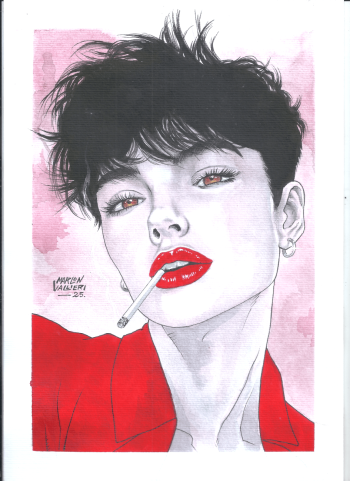 Image of Portrait Illustration by Marion Valieri