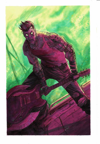 Image of VAMPIRO ROCKABILLY APOCALYPSE #5 CVR C