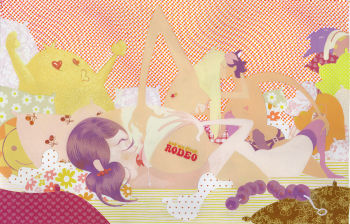 Image of NSFW - Pillowfight Pinup - Hot Lesbian Scrapbooking Fun