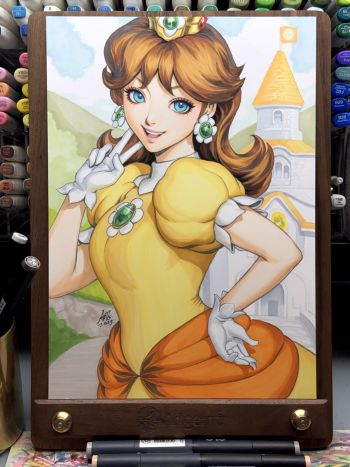 Image of Arttrober 2025 - Princess Daisy