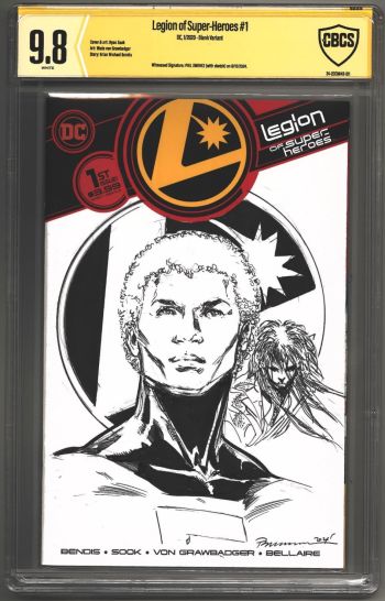 Image of Element Lad and Dragonwing sketch cover by Phil Jimenez