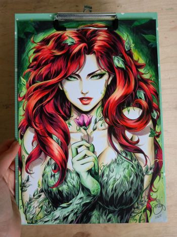 Image of Day 17. Poison Ivy by Lictoria