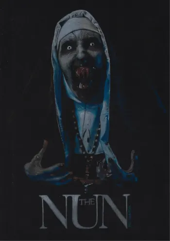 Image of The Nun Horror Illustration