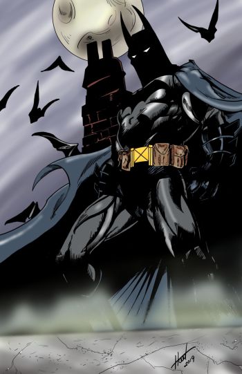 Image of Batman Original Art