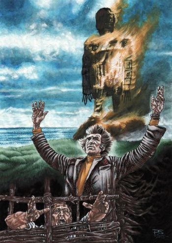 Image of The Wicker Man Original art by PAUL SWAIN