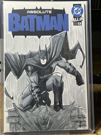 Image of Batman Sketch Cover