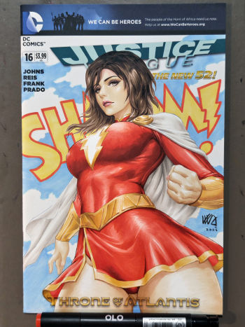 Image of Arttrober 2025 Day 29 - Mary Marvel