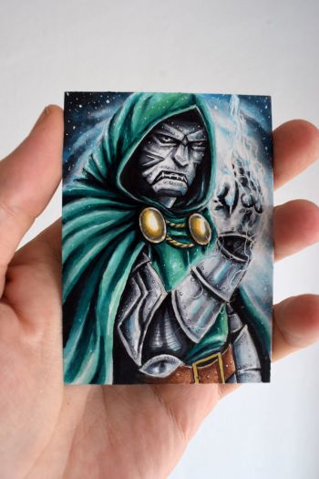 Image of Dr. Doom - Sketch Card