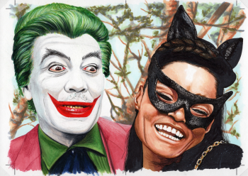 Image of Joker and Catwoman Portrait