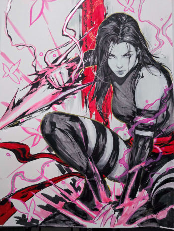 Image of Psylocke Commission