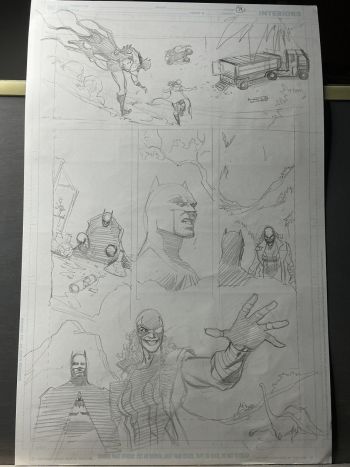 Image of Justice League Pencil Page