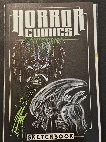 Image of Alien Predator Sketch Jam piece