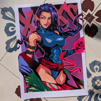 Image of Arttrober 2025 - Psylocke