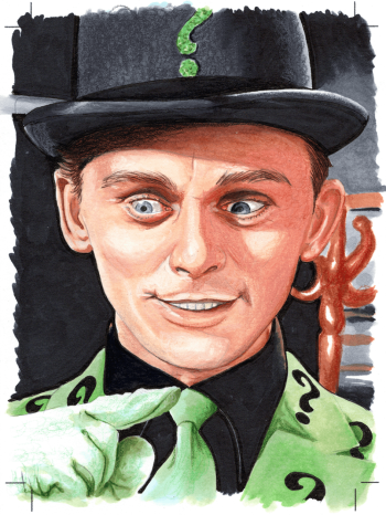 Image of The Riddler Portrait Art