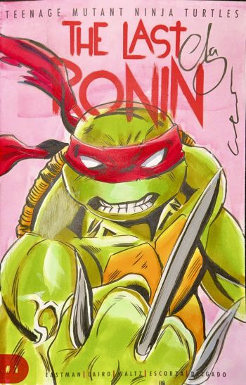 Image of Raphael Last Ronin Sketch Cover by Escorza Bros
