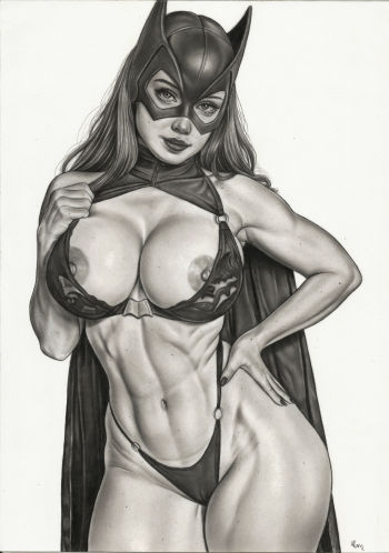 Image of Batgirl NSFW Pin Up