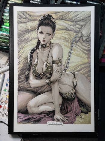 Image of Arttrober 2025 - Slave Leia