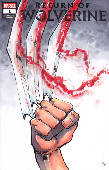 Image of Return of Wolverine #1 Variant Cover