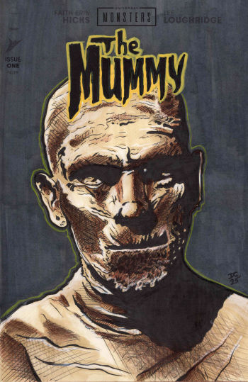 Image of The Mummy Sketch Cover
