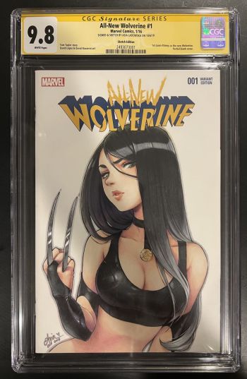 Image of All-New Wolverine #1 Variant CGC 9.8
