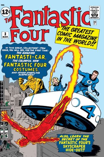 Image of Fantastic Four #3 Cover