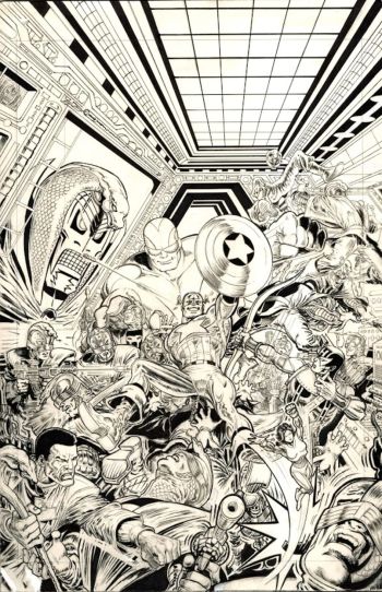 Image of AVENGERS 32 VeVe digital reprint cover art