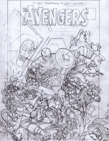 Image of AVENGERS 32  prelim 5