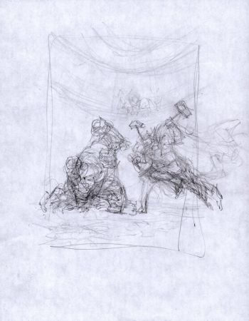 Image of THOR "Banner Of War" prelim 1