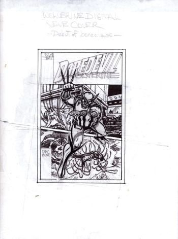 Image of WOLVERINE VEVE Cover prelim 4