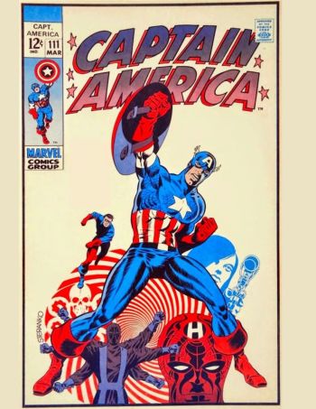 Image of STERANKO CAPT. AMERICA #111 COVER