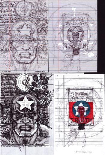Image of CAPTAIN AMERICA: TRUTH VEVE prelim 1