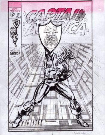 Image of CAPTAIN AMERICA: TRUTH VEVE Cover prelim 4