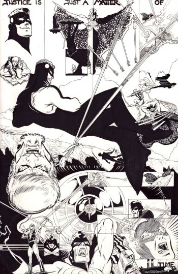 Image of JUSTICE IS JUST A MATTER OF...TIME.