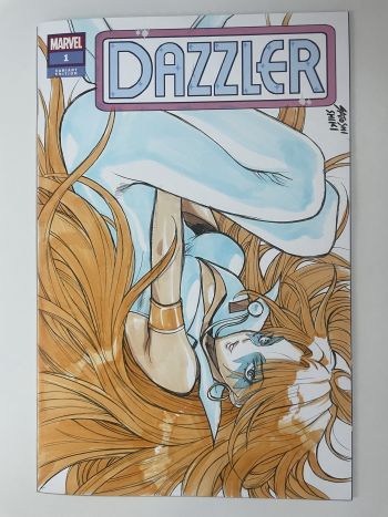 Image of Dazzler Sketch Cover by Satoshi Shiki