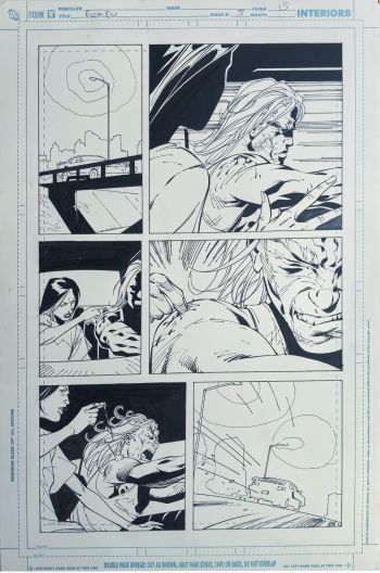 Image of Romeo #5 Original Art Interior Page 15