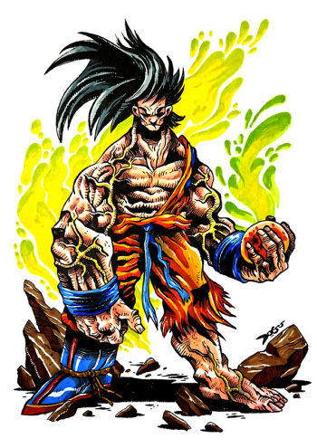Image of Goku by Dogo Alvarez