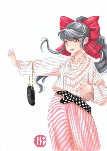 Image of Arttrober day 21- Sakura Wars, LOUIS VUITTON