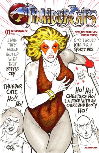 Image of Thundercats Cover Sketch by Cho