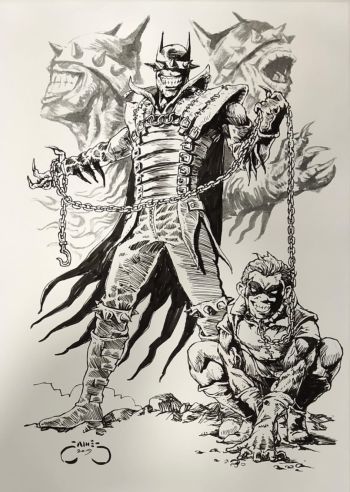 Image of Batman Who Laughs by James Leong