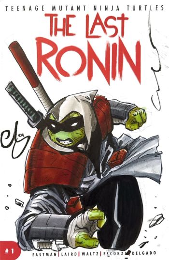 Image of Last Ronin Sketch Cover by Escorza Bros and Alberto Morales