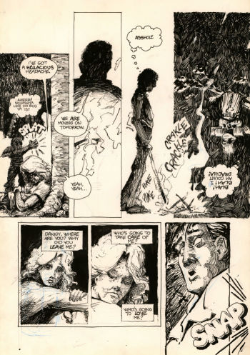 Image of Deadworld #5 PG 5 by VINCE LOCKE