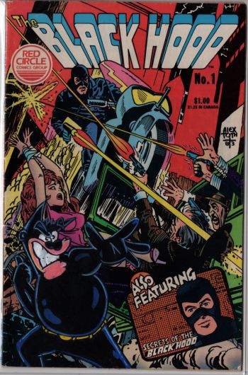 Image of The Black Hood #1 Original Remarq by Alfonso Espinos 